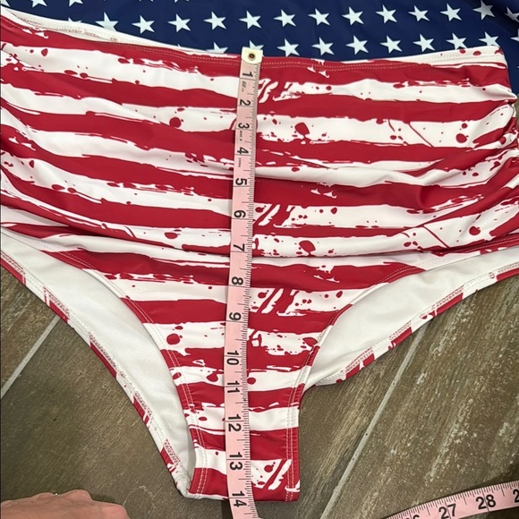 Women's Star-Patterned Navy Top - Picture 10 of 10